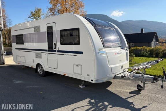 2019 Adria Alpina 573UP campingvogn gulvvarme 