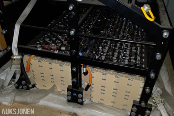 CA 2020 BATTERIPAKKE 95 KWH MED RAMME – 666 V NOMINELL