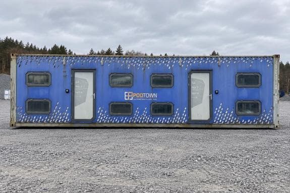 2011 16 senge plass AIRBNB CONTAINER PodTown *Ingen minstepris*