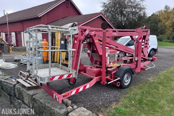 2015 Europelift TM13G tilhengerlift 13m - 2015 - kun 573 timer