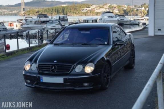 2001 MERCEDES-BENZ CL 55 AMG 5.4 V8 360HK 