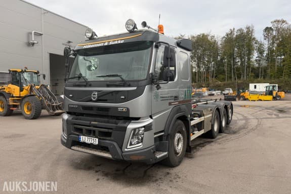 2020 Volvo FMX 540 8x4 krokbil - EU-Godkjent - JOAB krokløft L24A-5750 AA - 372 921 km - automatgir - går på gullavtale