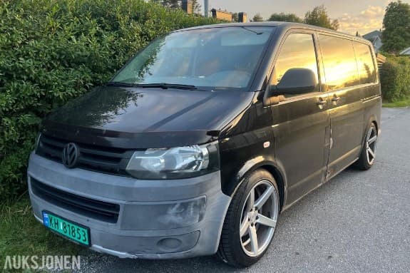 2012 VOLKSWAGEN TRANSPORTER 2.0 TDI 140HK 4MOTION HENGERFESTE PÅKOSTET EU-OK 01.28