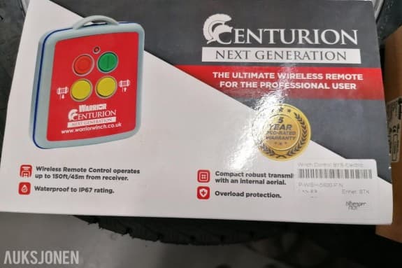 Helt ny Warrior Centurion fjernkontroll system  IP67