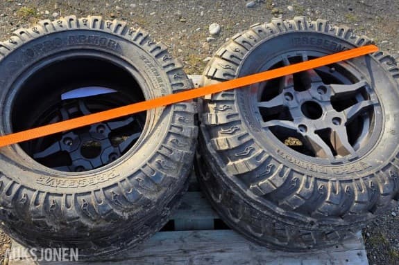 Dekk og felg til atv