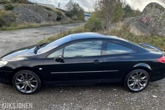 2008 Peugeot 407 2.0 HDI 136 HK COUPE PKK OK TIL 24.08.2028