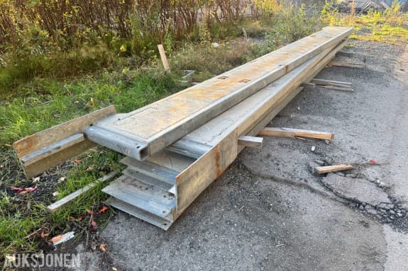 4 Stk Protec sperreelementer i stål med betongfylling 