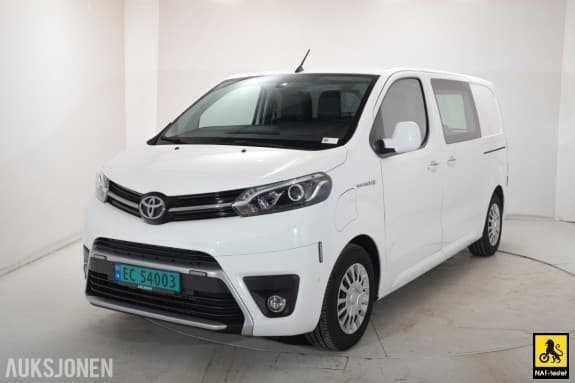 2021 Toyota ProAce Electric 75 KWH L1 AUT HENGERFESTE INNREDNING KAMERA CRUISE 