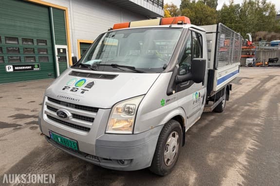2010 Ford Transit 140 T350 - EU-Godkjent - lasteplan med nettkarmer - 2.2 TDCi diesel 103 kW - manuell - 106 275 km