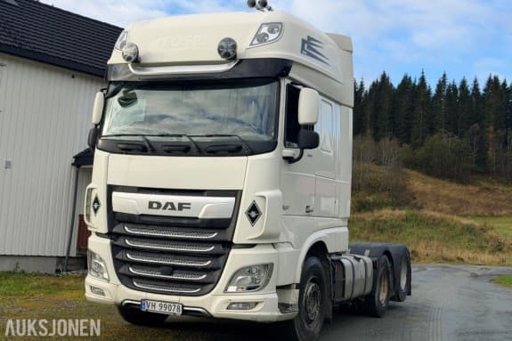 2018 DAF XF 530 FTS TREKKVOGN
