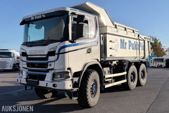 2022 Scania G500 XT B6x6HZ 6x6 dumper – 500 hk – kun 12575 km