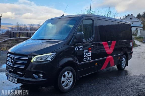 2018 MERCEDES SPRINTER 316 CDI, 9-SETER, HC RAMPE, 360 KAMERA, AUTOMAT