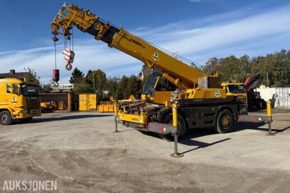 1999 KATO CR-100 Cityrange 10 tonns mobilkran – 4x4 – 4-hjulsstyring – Godkjent til 03/2027