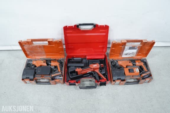 2 stk. Fein ASCS 6.3 skrutrekke - Hilti HDM 330 utpresseapparat