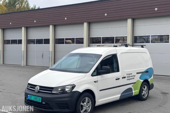 2016 Volkswagen Caddy Maxi 110 HK GASSDRIFT HENGERFESTE SKYVEDØRER CRUISE 