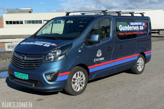2018 Opel VIVARO 1.6-145 D REP OBJEKT