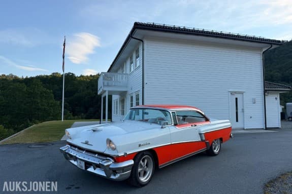 1956 MERCURY, MONTCLAIR V8 AUTOMAT - FULLSIZE 2 DOOR HARD TOP! UTEN MINSTEPRIS! 