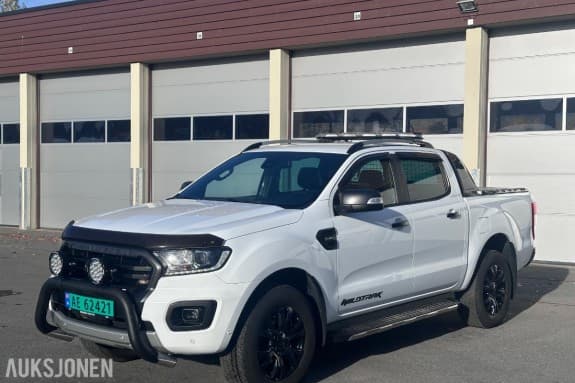 2021 Ford Ranger WILDTRAK 2,0 TDCi 213 HK 4X4 AUT ACC HENGERFESTE LED PLANTREKK KAMERA 