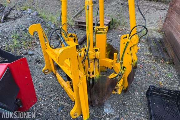 Hydraulisk trespade med BM-feste
