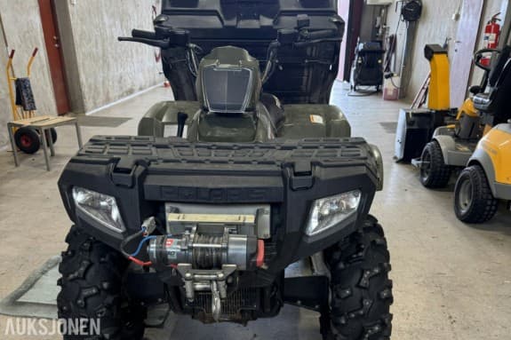 2010 Polaris Sportsman 800 6x6 ATV, vinsj og lasteplan
