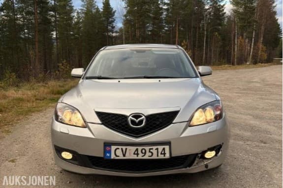 2007 Mazda 3, 1.6 Automat, Cruisekontroll, EU OK til 02.2027, Reparasjonsobjekt