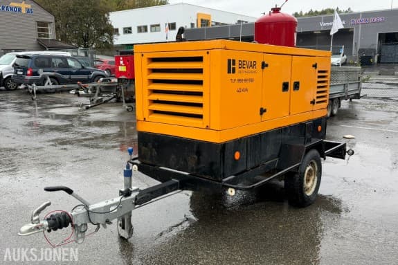 2021 40 kVA dieselaggregat på tilhenger