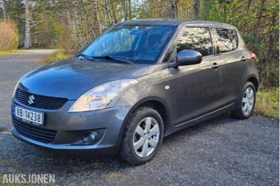 2011 Suzuki Swift 1.2 Bensin 94hk 4X4 LAV KM 69223km Cruisekontroll, s+v dekk