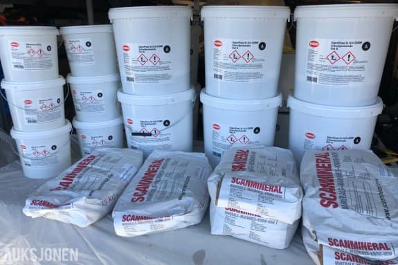 Epoxy 3-komponent 150 kg - Leveringsklar