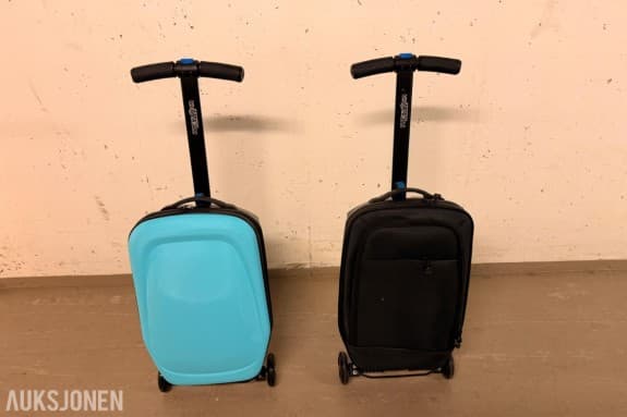 Ca. 160 stk. sparkesykler med integrert koffert – flere varianter og farger