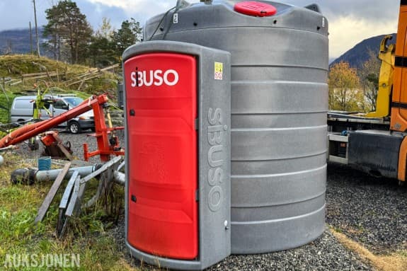 2022 SIBUSO NVC Dieseltank - Dobbelvegget - 5000 liter - Med pumpe og telleverk - 80 L/min