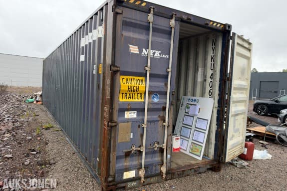 40ft Container - m/ Innhold