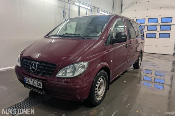 2008 Mercedes-Benz VITO 111 CDI 2.1 116hk  lang type hengerfeste s+v dekk eu ok 11.2028 