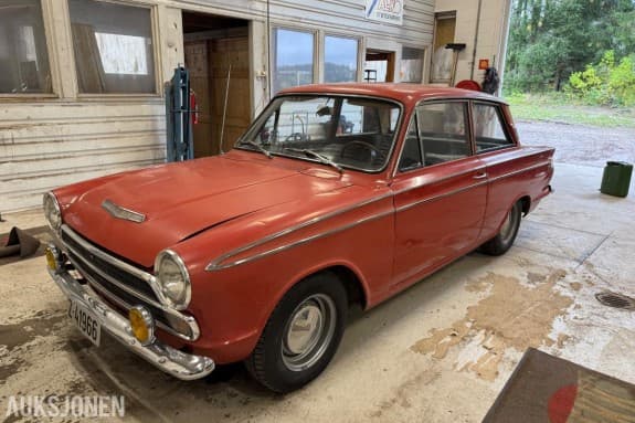 1966 Ford Cortina Mk1 GT – 2-dørs – EU-godkjent – Kjørbar veteranbil