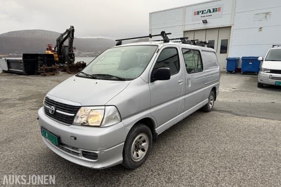 2012 Toyota HiAce - 2.5-117 D 4WD - LAV KM - Innredning - 163056KM