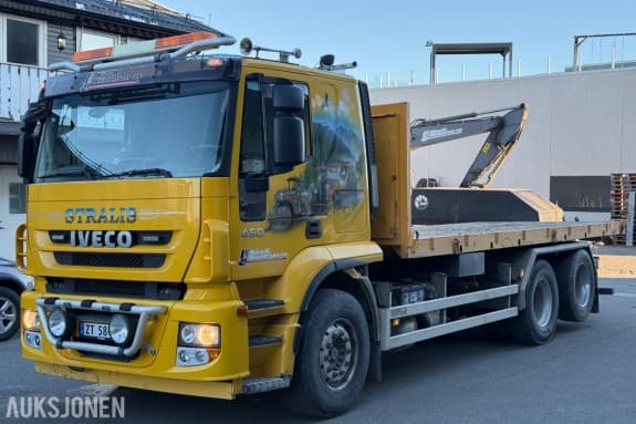 2009 Iveco Stralis 450 krokbil, Multilift EU-godkjent 