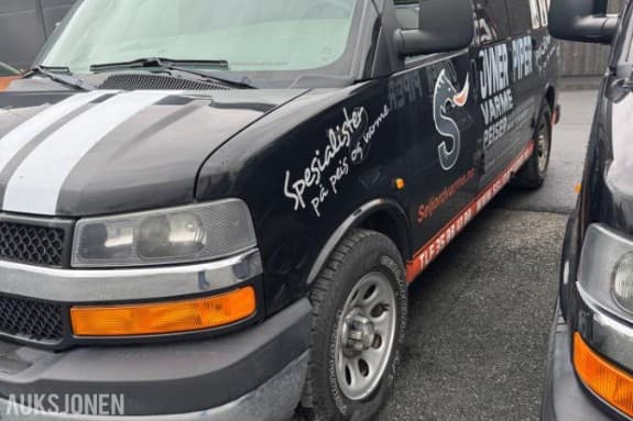 2014 Chevrolet Express 5.3-314 4X4 bensin/gass