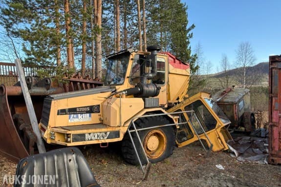 Moxy 6200S 6X6 Dumper - Registrert på hvite skilt