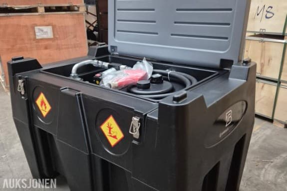 NY! 2026 Tough Box 440L 12V Mobil Diesel tank med Pumpe
