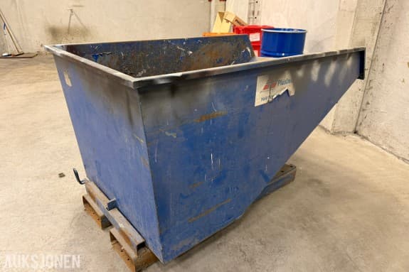 Plastmo åpen tippcontainer for truck ca. 180 x 107 cm