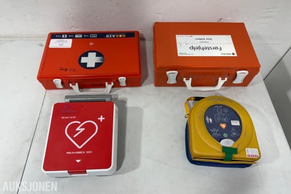 Hjertestartere og førstehjelpskofferter - Bexen Cardio Reanibex 100 / HeartSine SAM 300P 