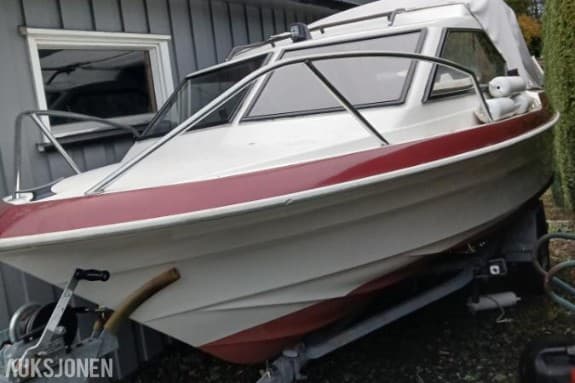 1984 Skibsplast 490 HT med 2007 Mercury efi 60