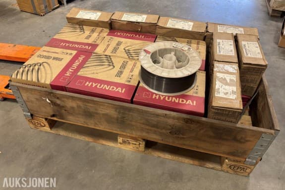Hyundai Sveisetråd 20 x 15 kg spoler Supercored SC71MAG / SC81MAG