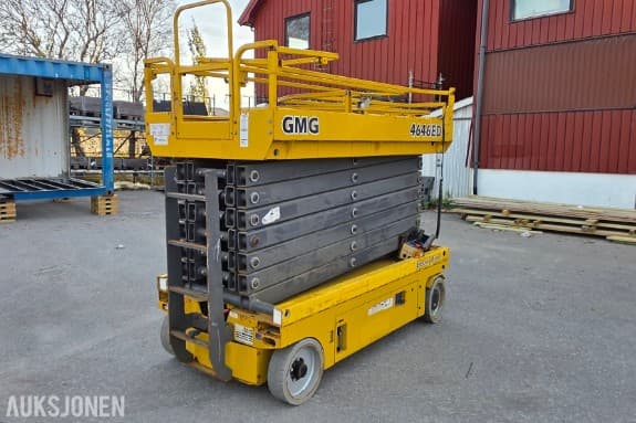 2018 GMG 4646ED elektrisk sakselift