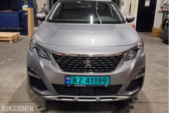 2018 Peugeot 5008 1,6 BlueHDi 120hk automat ADAPTIV CRUISEKONTROLL HENGERFESTE S+V DEKK 