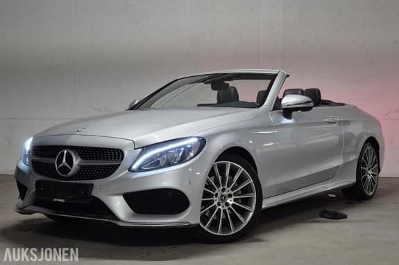 2017 Mercedes-Benz C 200 - 4Matic AMG Cabriolet Ny service Ny Eu 
