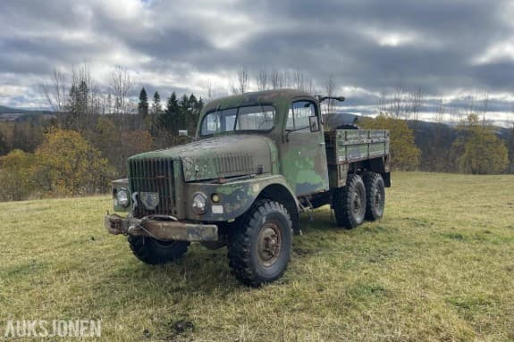 1956 Volvo 6x6, Tl22, produsert i kun 857 eksemplarer