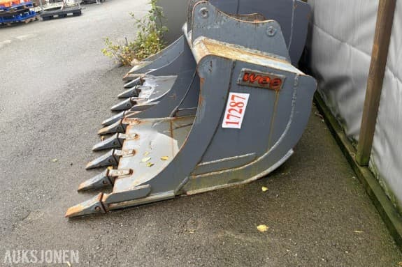 2022 High Quality Bucket Graveskuff EX50 med S40-feste, 800 mm, 220 liter