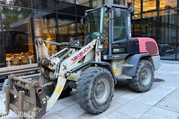 2013 Takeuchi TW10 Hjullaster - Kontrollert - Skuffe - 2525 Timer