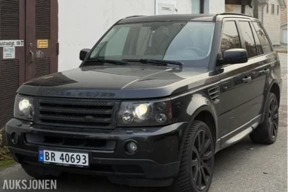 2007 Land Rover Range Rover Sport 2.7 TD V6 190HK 4WD AUTOMAT, HENGERFESTE