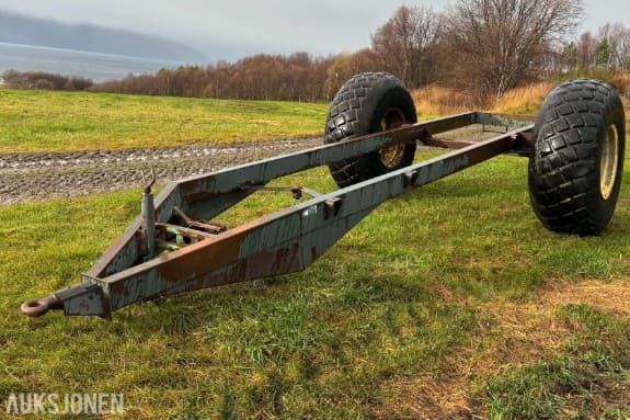 1991 JOS Tilhengerunderstell, ca. 6 m, fra møkkvogn